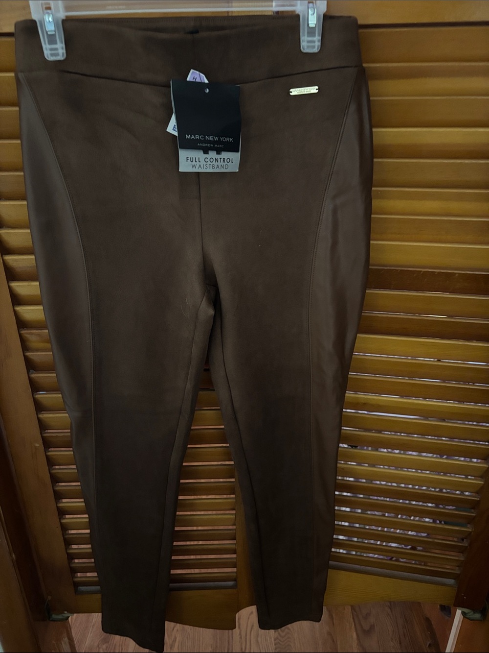 Marc New York Brown Pull-On Skinny Pants